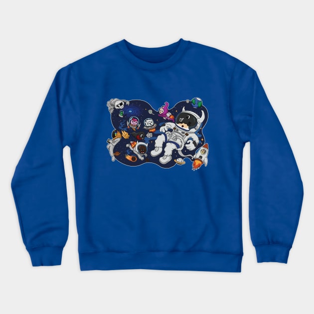 fukinride the lost in space Crewneck Sweatshirt by Giraroad